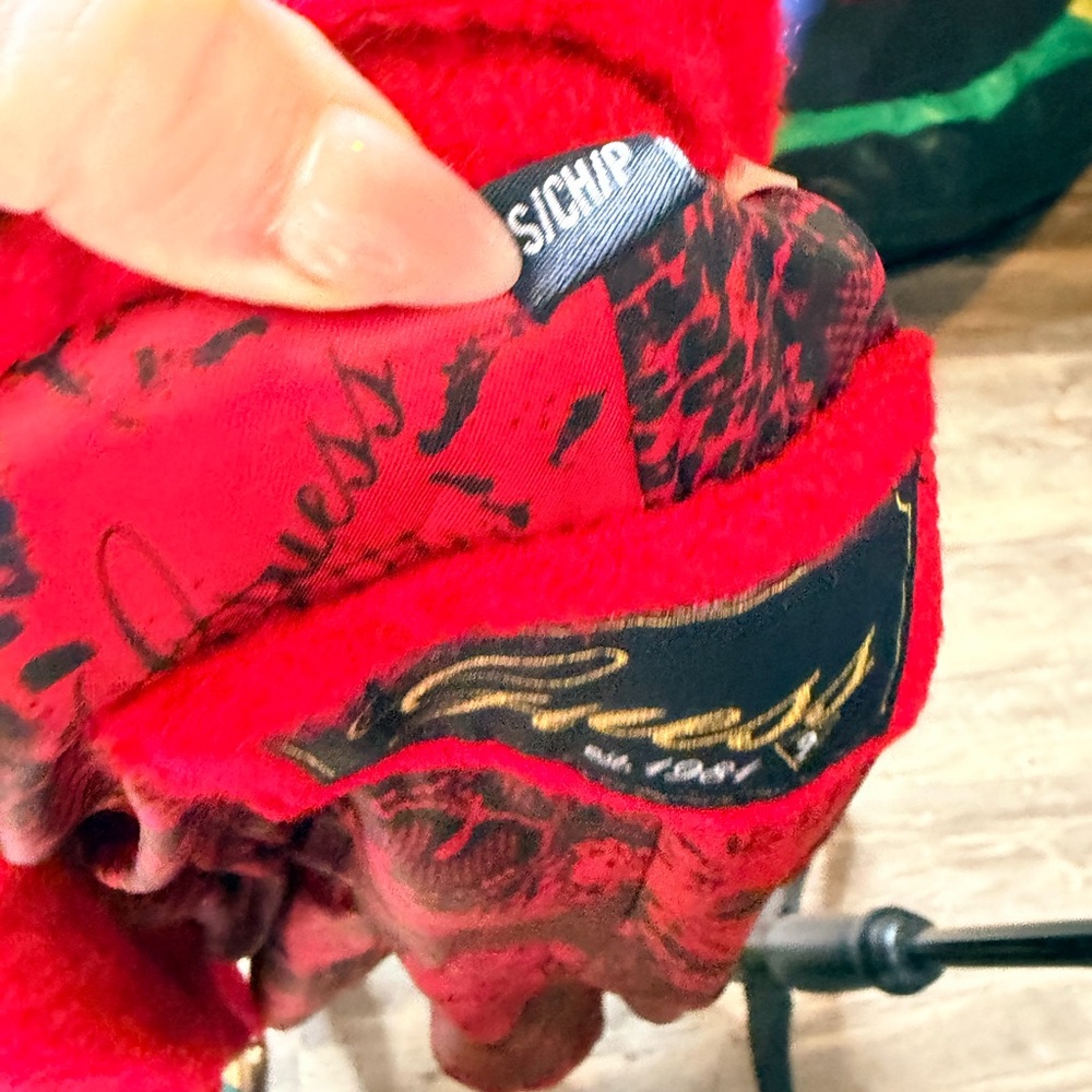 Guess Red and Black Patterned Jacket - image 5